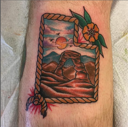 Tattoos - Bryan Van Sant Delicate Arch - 143836